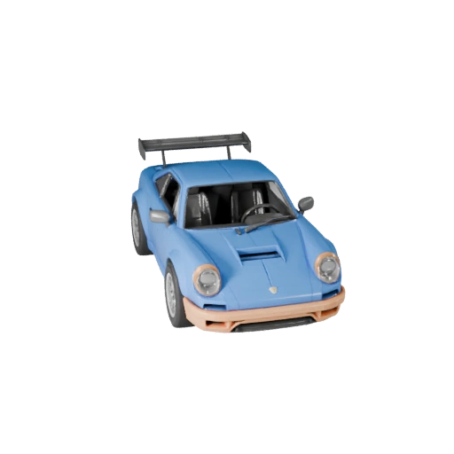 نموذج STL لسيارة رياضية قابلة للطباعة - عرض قابل للتحصيل (Legacy)