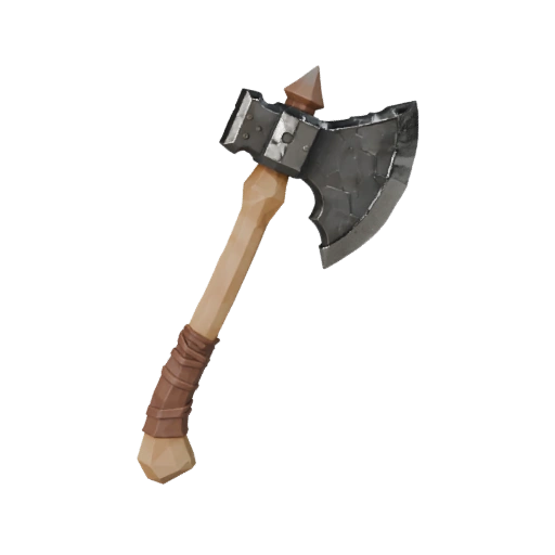 Fantasy Axe Prop 3D Game Asset for Realtime Engines