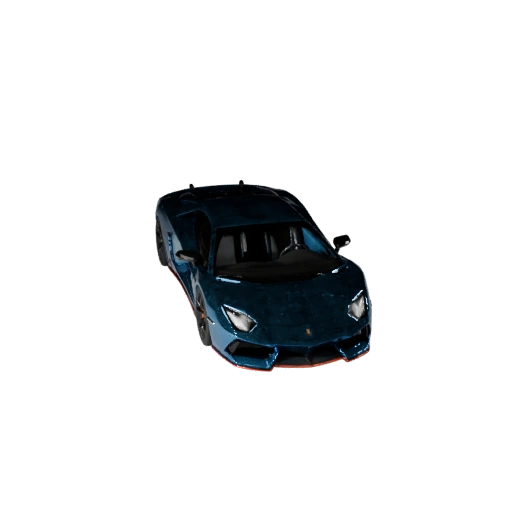 Суперкар в стиле Lamborghini 3D модель - Готов к игре PBR