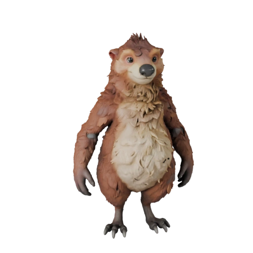 3D модель муравьеда для Unity - Готовый игровой ассет, FBX | Бесплатно