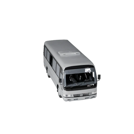 3D модель микроавтобуса для Blender - Готовый к рендерингу профессиональный ассет