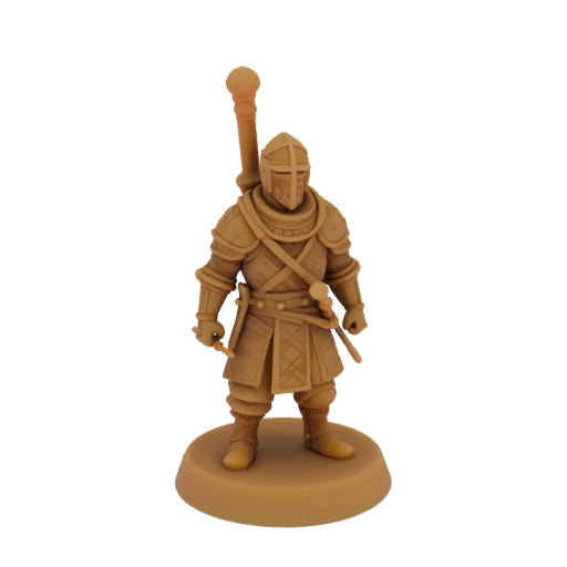 Средневековый истребитель Миниатюра STL