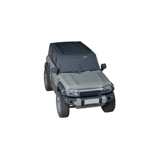 Электрический внедорожник 3D модель для Blender и игр - Реалистичный PBR