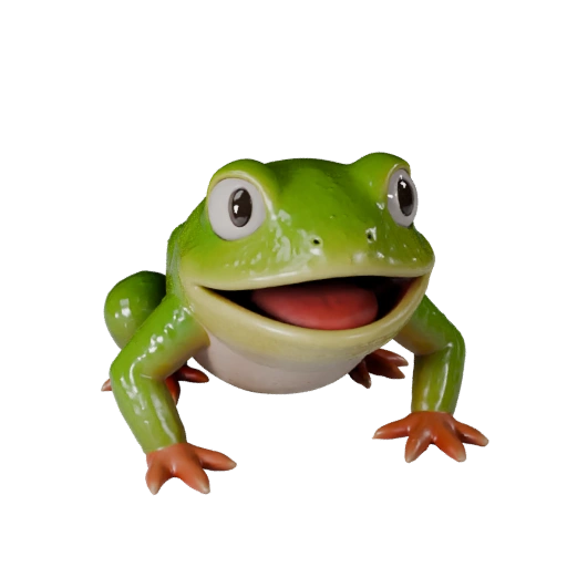 Высокополигональная 3D модель жабы - Детальный STL ресурс для печати | PBR