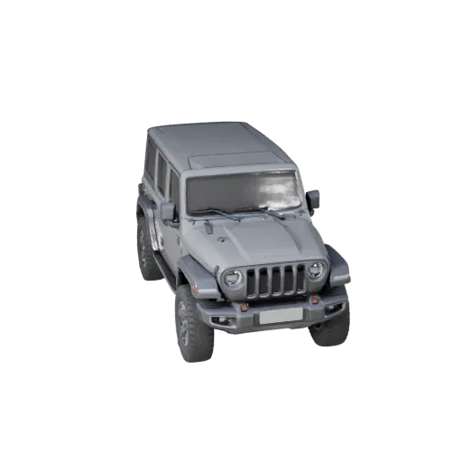 Джип-стиль внедорожник 3D модель для Blender - Готовый к рендерингу ассет