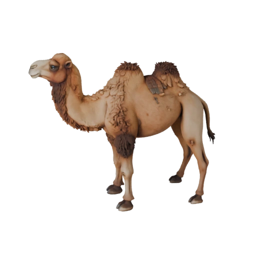 3D модель верблюда для Unity - Готовый игровой ресурс, FBX | Без роялти