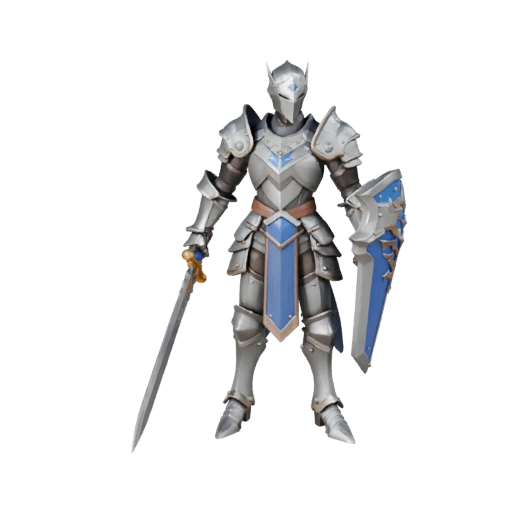 Аниме Паладин Аркана Модель Персонажа - С Ригом