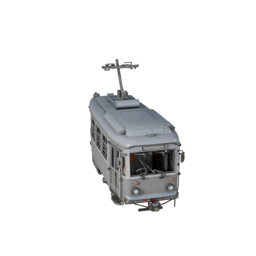 Modelo 3D de Bonde Pronto para Jogo para Uso em Tempo Real Ativo PBR