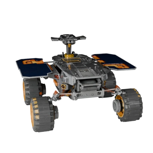 3D модель лунного грузового вездехода для Unreal Engine - Готов к игре