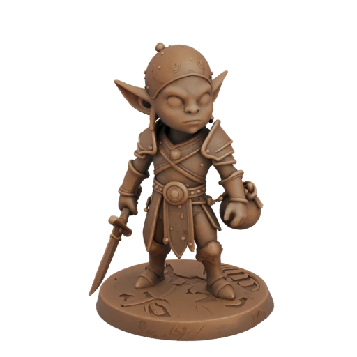 Фэнтези гоблин лучник миниатюра STL - Рой