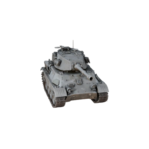 Боевой танк 3D модель для Blender - Готовый к рендерингу ассет