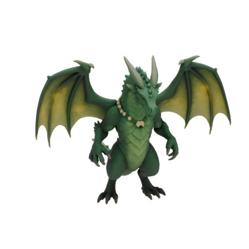 Фэнтези Драконорожденный Истребитель Миниатюра STL