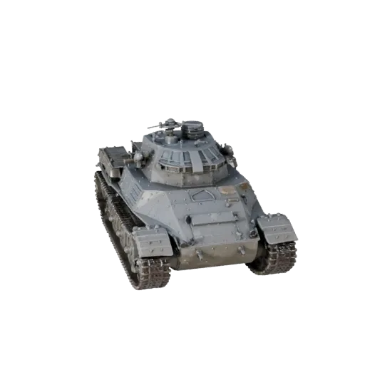 3D-модель патрульного катера времен Второй мировой войны, вид из игрового окна в трех четвертях, готовый для Unreal Engine ак