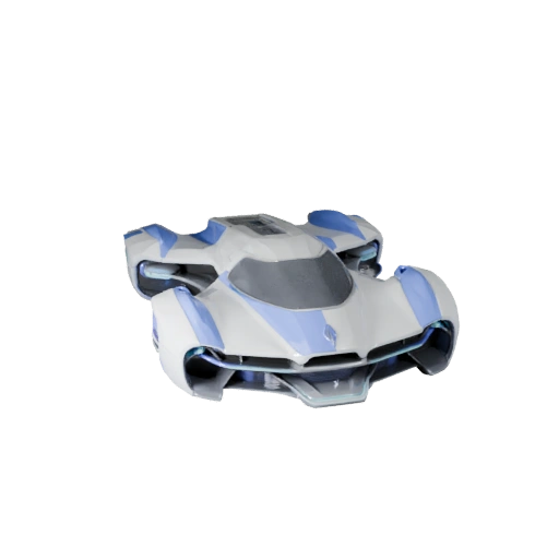 Летающий автомобиль 3D модель для Unreal Engine - Готовый игровой ассет