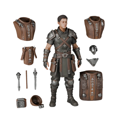 Реалистичная модель персонажа медика - с ригом