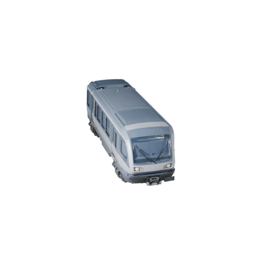 3D модель футуристического монорельса для Blender и игр -