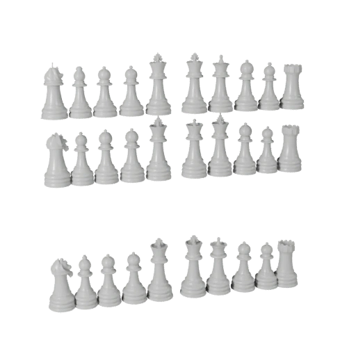 Modular Classic Chess Piece Set | Kitbash Kit Pack