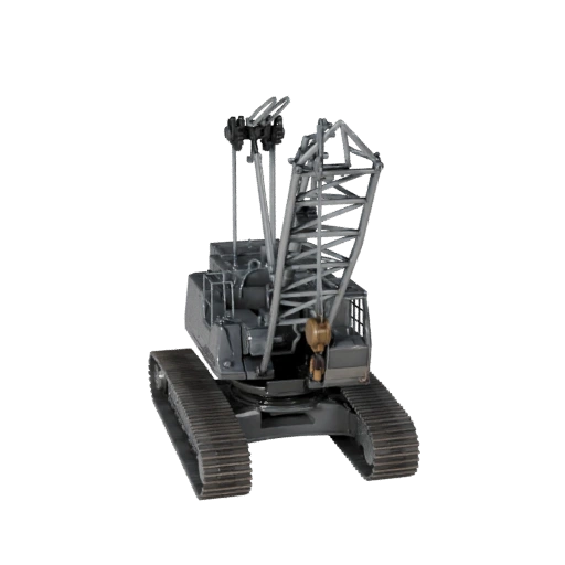 Гусеничный кран 3D модель для Unreal Engine - Готов к игре