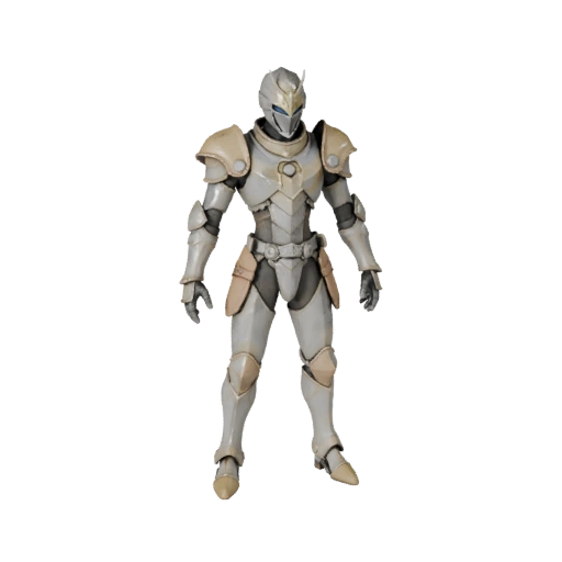 Аниме Бронированный Рыцарь Модель Персонажа - с ригом