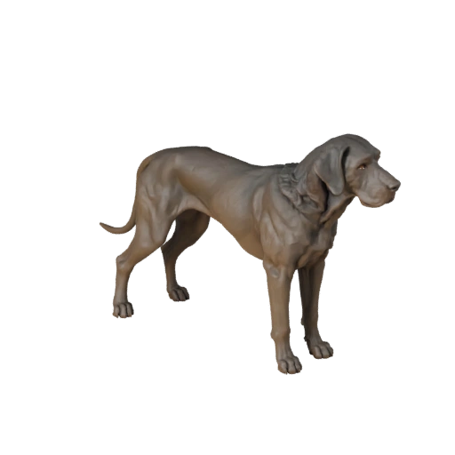 Реалистичный 3D модель немецкого дога - rigged PBR актив для игр