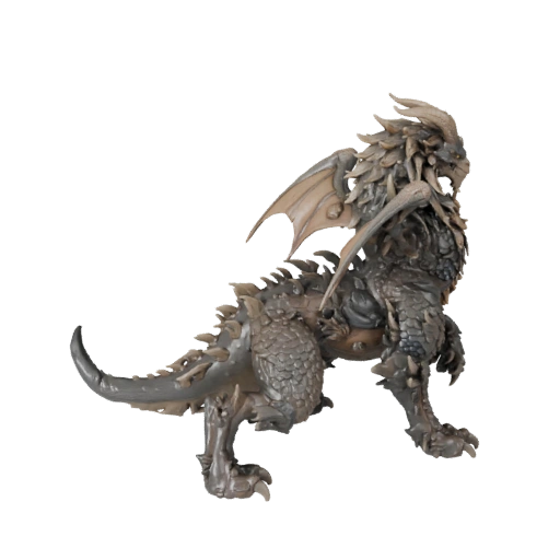 Василиск 3D Модель для Unity - Готовый игровой ассет, FBX | Бесплатно