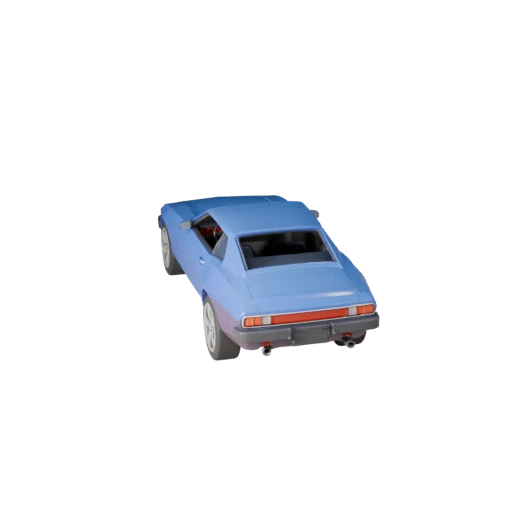 Высокополигональная 3D модель купе для студийных рендеров, PBR (Legacy)