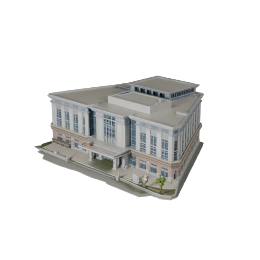 Shopping Mall 3D Model for Blender - Archviz Render Asset