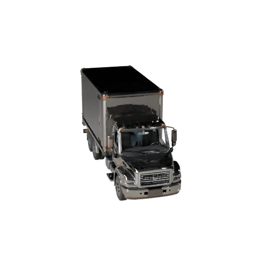 3D модель фургона для Blender и игр - PBR ассет (Legacy)