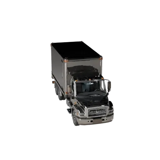 3D модель фургона для Blender и игр - PBR ассет