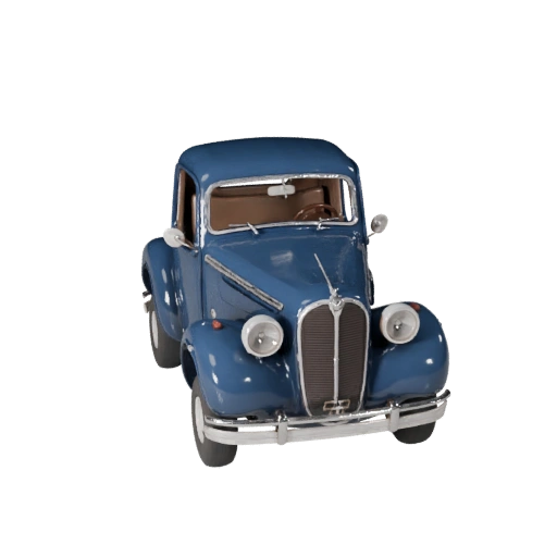 Винтажный автомобиль 3D модель для Blender и игр - Реалистичный PBR