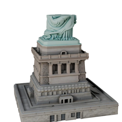 Freiheit Statue 3D Modell für Unity - Echtzeit Spiel-Asset