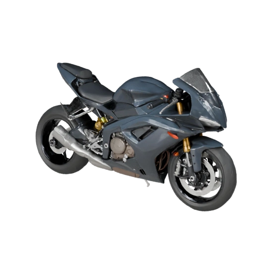 Спортивный мотоцикл 3D модель для Blender - Реалистичный PBR