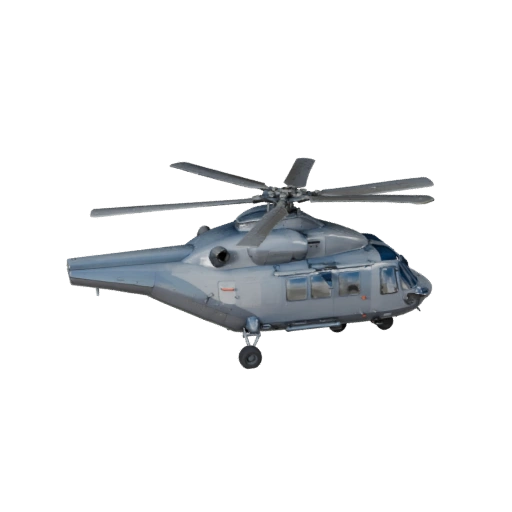 3D модель грузового вертолета для Blender - Реалистичный PBR