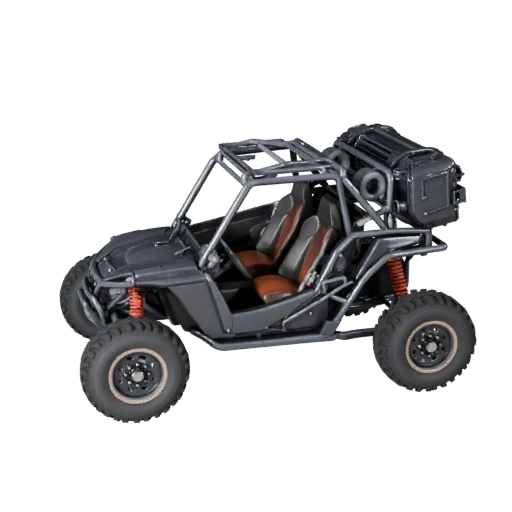 3D модель багги для пустынного ралли для Blender - Реалистичный PBR