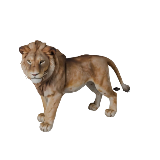 Львёнок 3D модель для Unity - Готовый игровой ассет, FBX | Бесплатно