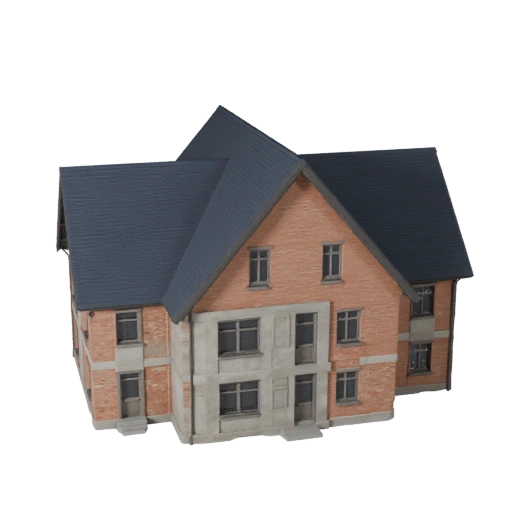 Modello 3D Cabina di Montagna - Asset Realistico Archviz per Architettura