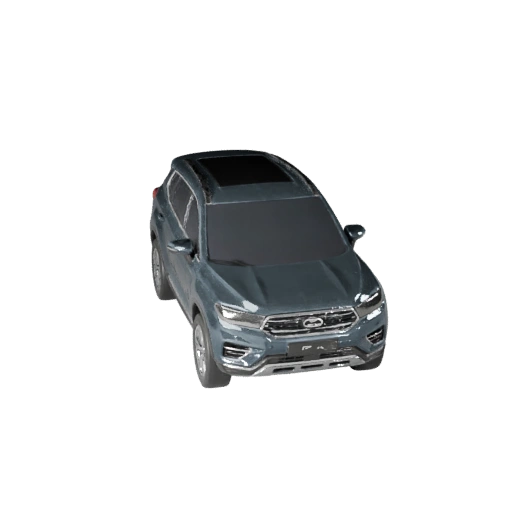 Внедорожник для приключений 3D модель для Unity - Низкополигональный игровой ассет (Legacy)