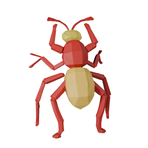 Высокополигональная 3D модель осы - Детализированный STL-ресурс для печати | PBR