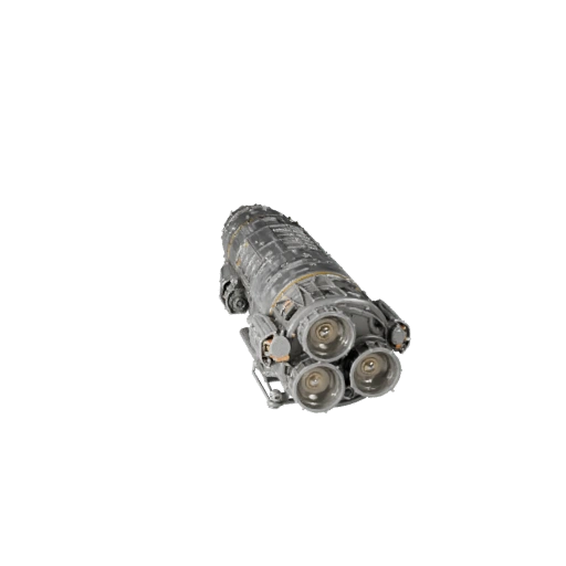 3D модель ракеты-носителя для Unreal Engine - Готов к игре