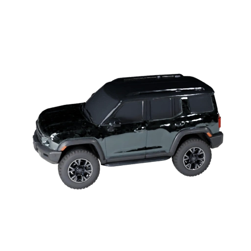 3D модель внедорожника с парящим эффектом для Blender - готовый к рендерингу PBR актив