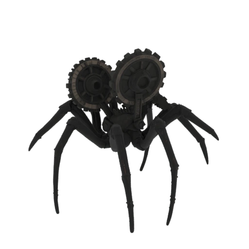 Темное фэнтези Лунный паук враг миниатюра STL
