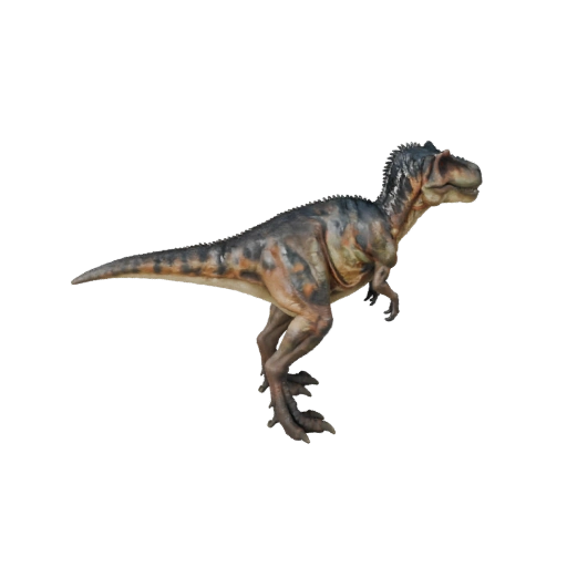 Реалистичный 3D-модель Компсогната - Rigged PBR Asset для игр