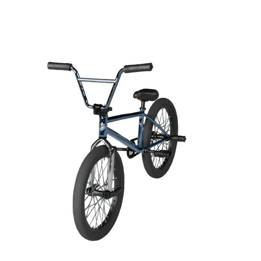 3D модель BMX велосипеда для Blender - Готовый к рендерингу ассет