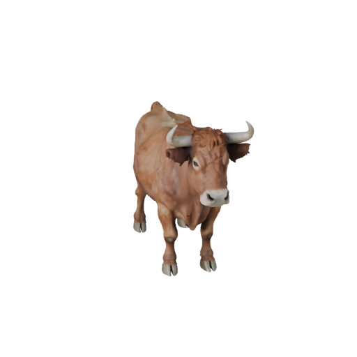 3D модель коровы для Blender - PBR ассет с текстурами | Роялти-фри