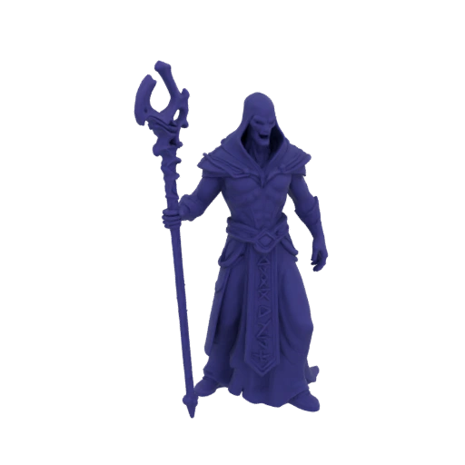 Темное фэнтези Старый Лич Некромант Миниатюра STL