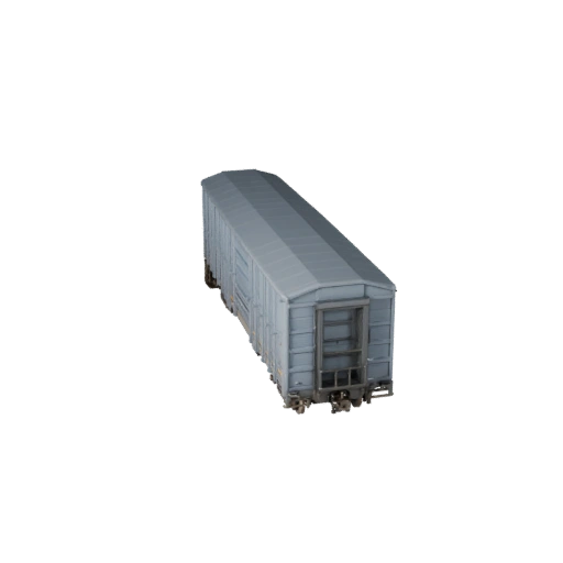 Грузовой поезд 3D модель для Blender - готовый к рендерингу ассет