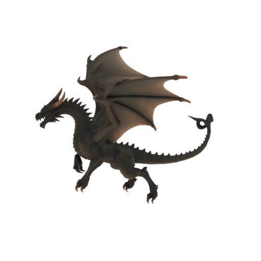 Миниатюра Дракона Босса из Темного Фэнтези STL