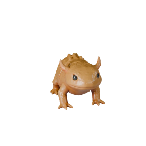 Высокополигональная 3D модель аксолотля - Детальный STL ресурс для печати