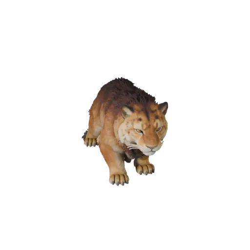 3D модель морского льва, вид сбоку игровой камеры, готовый к использованию в Unity ассет животного с кошачьей гибкостью позво