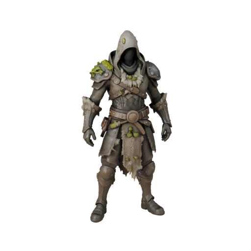 Научная фантастика Тайный убийца Модель персонажа - с ригом